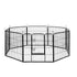 i.Pet Pet Playpen Dog Playpen 8 Panel Exercise Cage Enclosure Fence 80x80cm-Pet Care > Dog Supplies-PEROZ Accessories