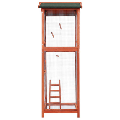 i.Pet Bird Cage Wooden Pet Cages Aviary Large Carrier Travel Canary Cockatoo Parrot XL-Pet Care &gt; Coops &amp; Hutches-PEROZ Accessories