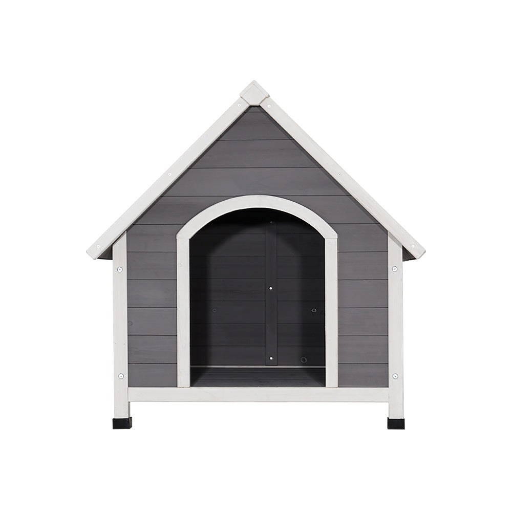 i.Pet Dog Kennel House Wooden Outdoor Indoor Puppy Pet House Weatherproof Large-Pet Care &gt; Dog Supplies-PEROZ Accessories