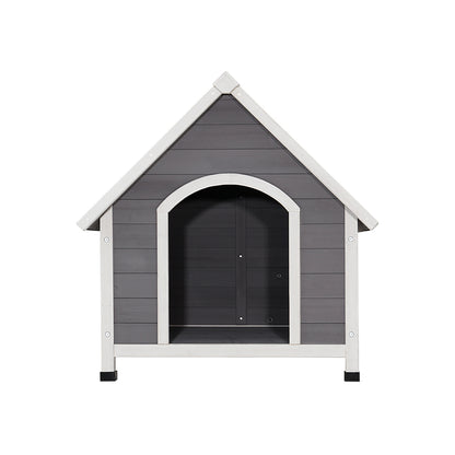 i.Pet Dog Kennel House Wooden Outdoor Indoor Puppy Pet House Weatherproof Large-Pet Care &gt; Dog Supplies-PEROZ Accessories