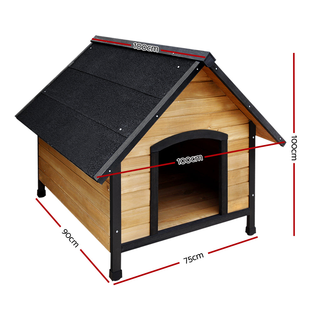 i.Pet Dog Kennel House Extra Large Outdoor Wooden Pet House Puppy XL-Pet Care &gt; Dog Supplies-PEROZ Accessories