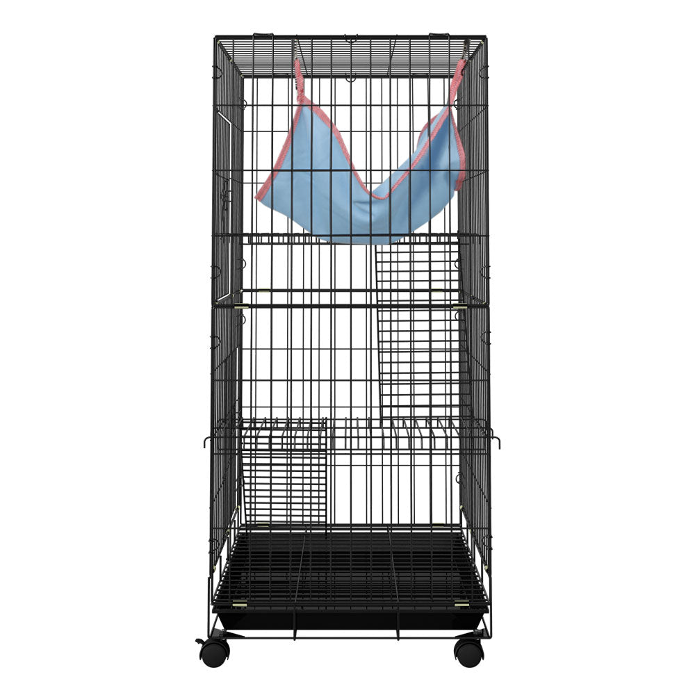 i.Pet Rabbit Cage Indoor Hutch Guinea Pig Bunny Ferret Hamster Pet Cage Outdoor-Pet Care &gt; Coops &amp; Hutches-PEROZ Accessories