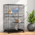 i.Pet Rabbit Cage Indoor Hutch Guinea Pig Bunny Ferret Hamster Pet Cage Outdoor-Pet Care > Coops & Hutches-PEROZ Accessories