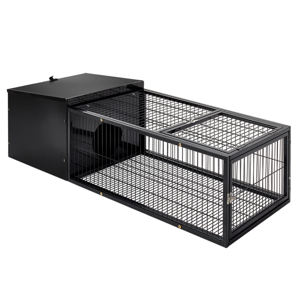 i.Pet Rabbit Cage Hutch Cages Indoor Outdoor Hamster Enclosure Pet Metal Carrier 122CM Length-Pet Care &gt; Coops &amp; Hutches-PEROZ Accessories