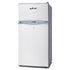 Glacio 100L Portable Fridge Bar Freezer Cooler Upright 12V/24V/240V Caravan Car Silver-Appliances > Fridges-PEROZ Accessories