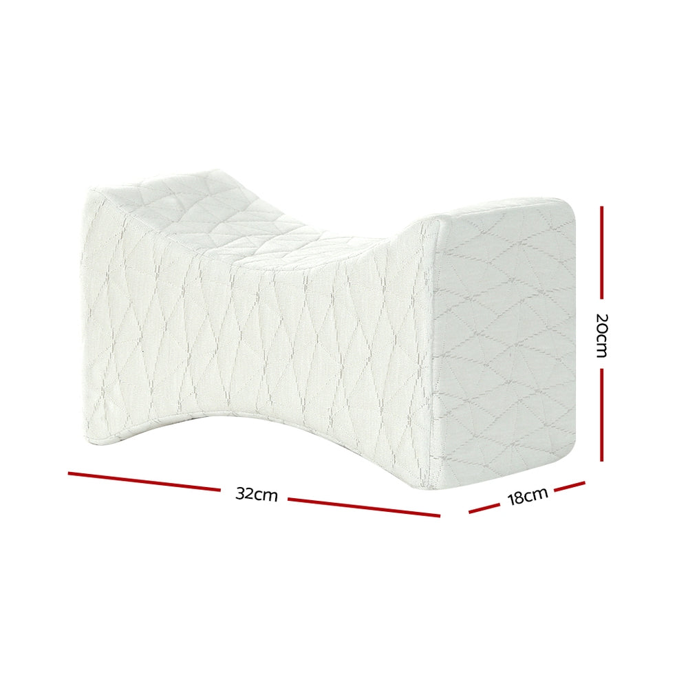 Giselle Bedding Memory Foam Pillow Cushion Neck Support Knee Leg Pillows Soft-Home &amp; Garden &gt; Bedding-PEROZ Accessories