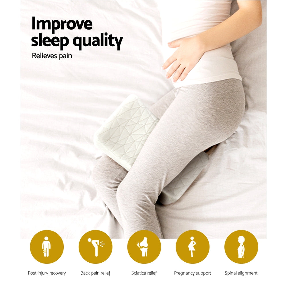 Giselle Bedding Memory Foam Pillow Cushion Neck Support Knee Leg Pillows Soft-Home &amp; Garden &gt; Bedding-PEROZ Accessories
