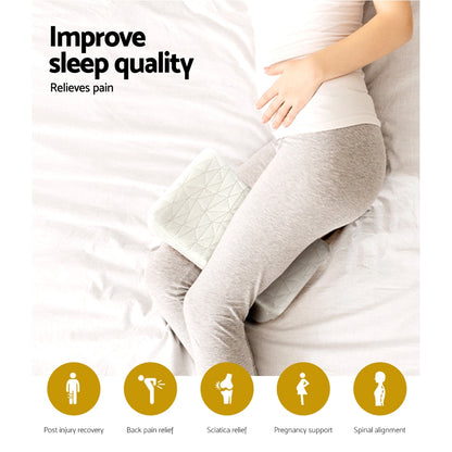 Giselle Bedding Memory Foam Pillow Cushion Neck Support Knee Leg Pillows Soft-Home &amp; Garden &gt; Bedding-PEROZ Accessories