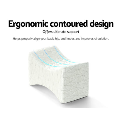Giselle Bedding Memory Foam Pillow Cushion Neck Support Knee Leg Pillows Soft-Home &amp; Garden &gt; Bedding-PEROZ Accessories