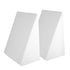 Giselle Bedding Wedge Pillow White Twin Pack-Home & Garden > Bedding-PEROZ Accessories