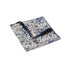 POCKET SQUARE. Art Print. Navy/Pink.-Pocket Squares-PEROZ Accessories