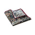 POCKET SQUARE. Paisley Print. Brown-Pocket Squares-PEROZ Accessories