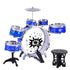 Keezi 11 Piece Kids Drum Set-Baby & Kids > Toys-PEROZ Accessories