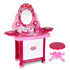Keezi 30 Piece Kids Dressing Table Set - Pink-Baby & Kids > Toys-PEROZ Accessories