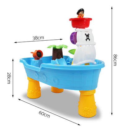 Keezi 20 Piece Kids Pirate Toy Set - Blue-Baby &amp; Kids &gt; Toys-PEROZ Accessories