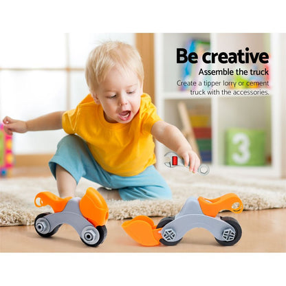 Keezi Kids Pretend Play Set Workbench Tools 54pcs Builder Work Childrens Toys-Baby &amp; Kids &gt; Toys-PEROZ Accessories