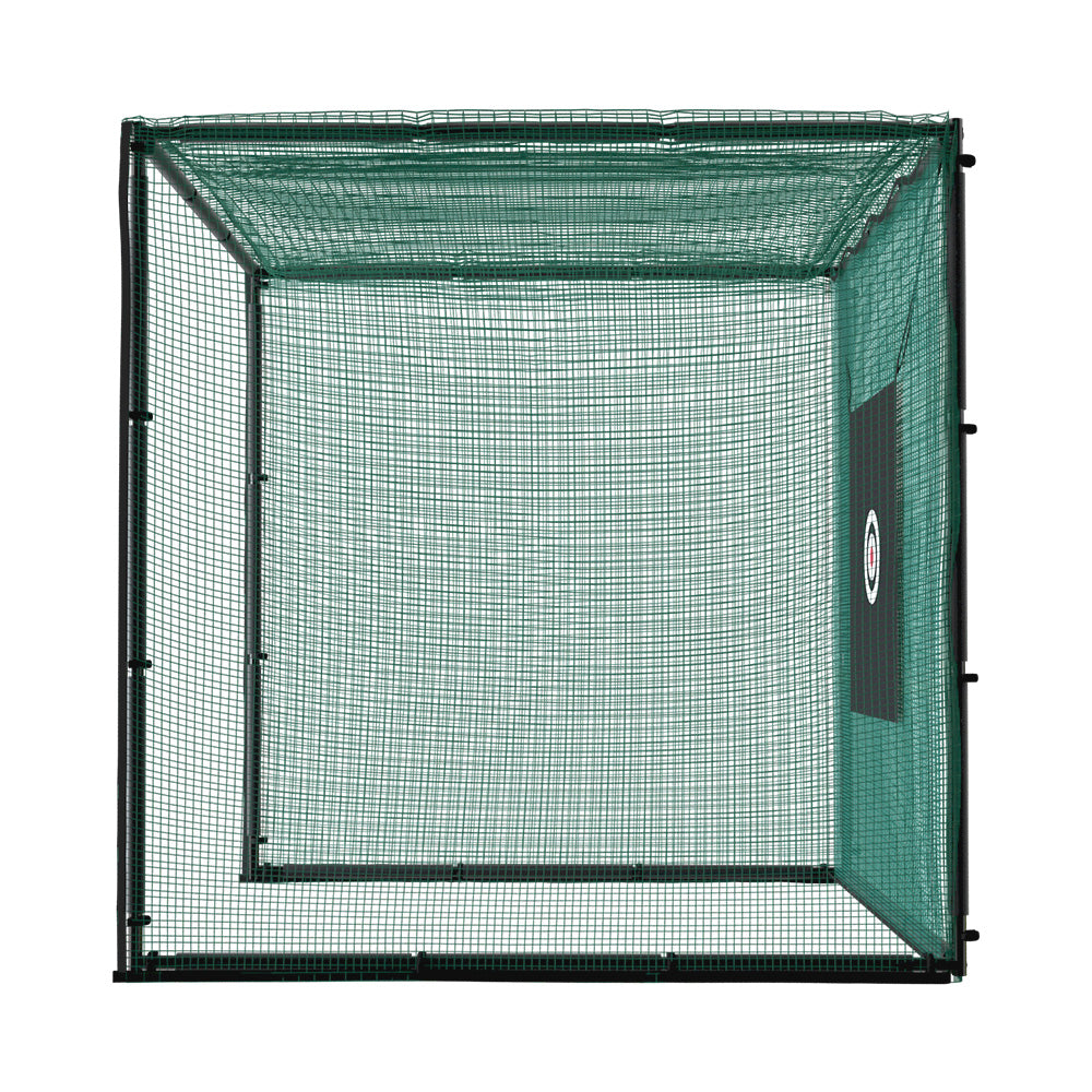 Golf Practice Cage 3M Hitting Net with Steel Frame Football Baseball Training-Sports &amp; Fitness &gt; Golf-PEROZ Accessories