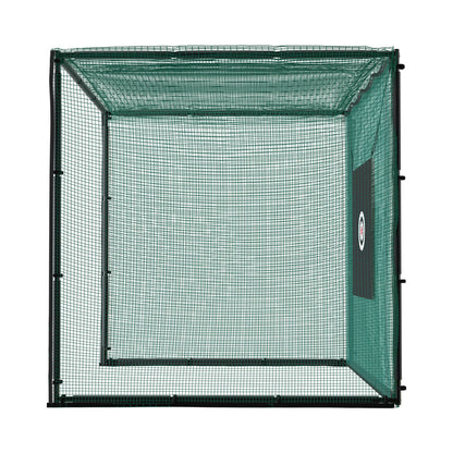 Golf Practice Cage 3M Hitting Net with Steel Frame Football Baseball Training-Sports &amp; Fitness &gt; Golf-PEROZ Accessories