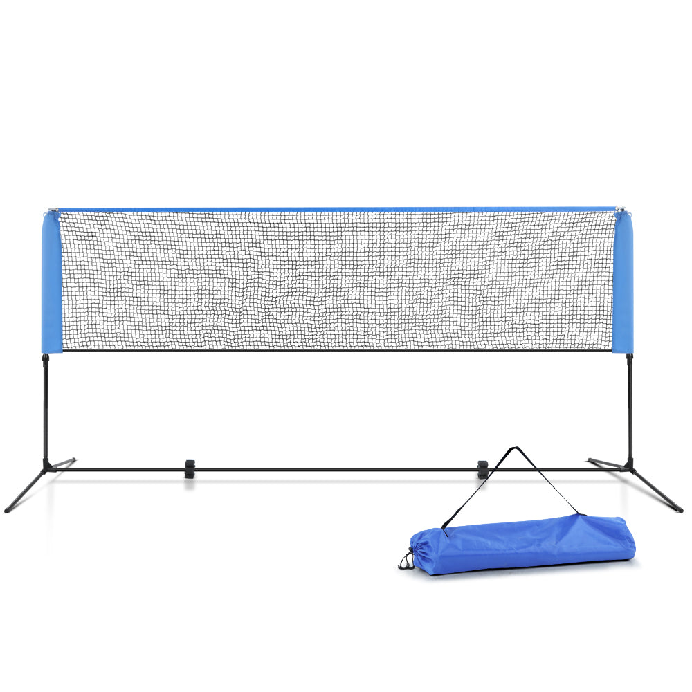 Everfit Portable Sports Net Stand Badminton Volleyball Tennis Soccer 3m 3ft Blue-Sports &amp; Fitness &gt; Fitness Accessories-PEROZ Accessories