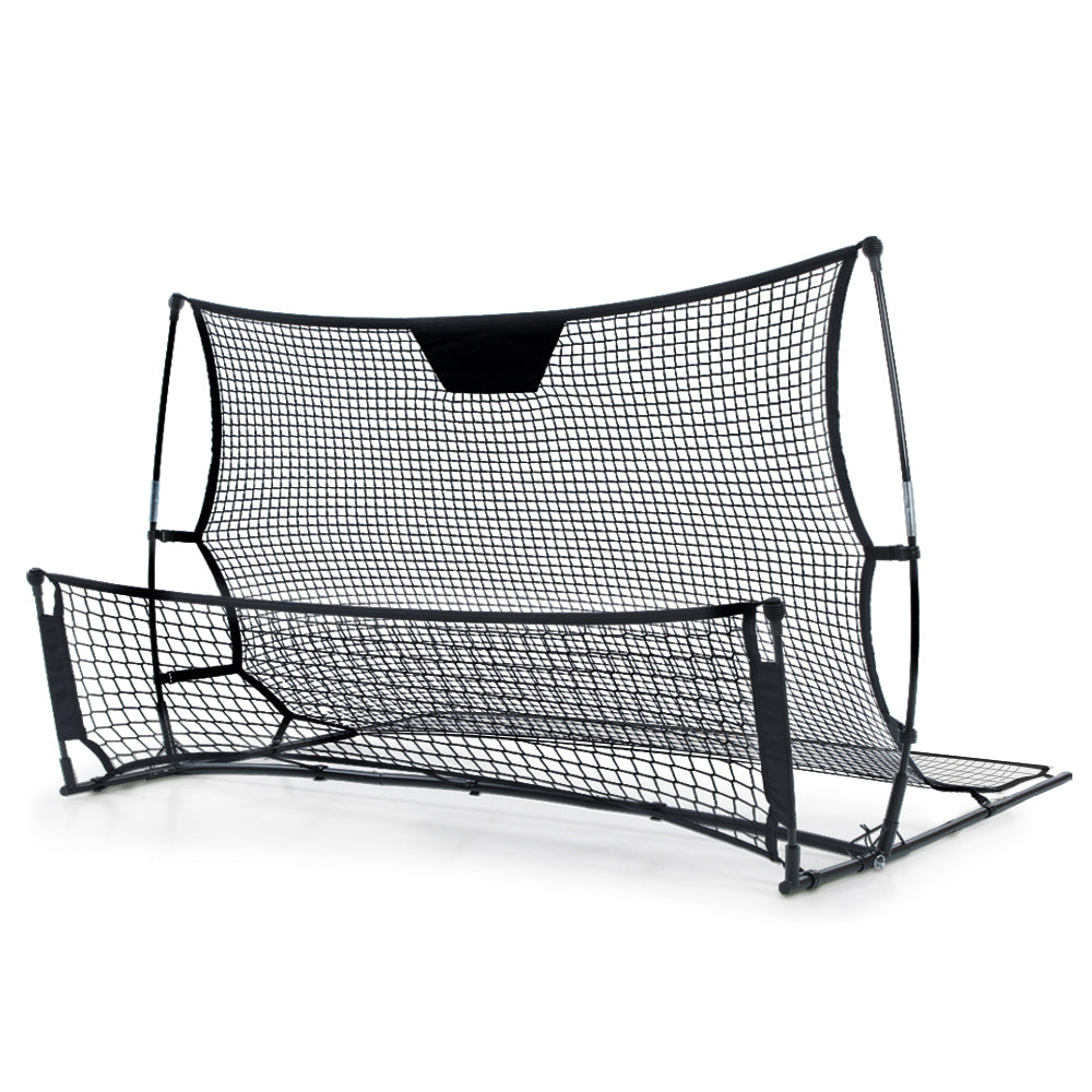 Everfit Portable Soccer Rebounder Net Volley Training Football Goal Trainer XL-Sports &amp; Fitness &gt; Fitness Accessories-PEROZ Accessories