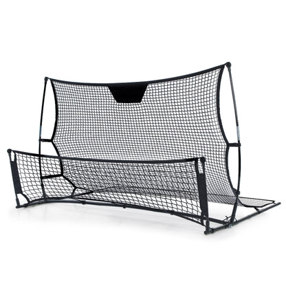 Everfit Portable Soccer Rebounder Net Volley Training Football Goal Trainer XL-Sports &amp; Fitness &gt; Fitness Accessories-PEROZ Accessories