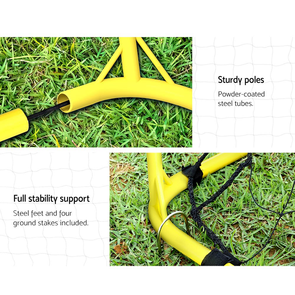Everfit Portable Soccer Football Goal Net Kids Outdoor Training Sports-Sports &amp; Fitness &gt; Fitness Accessories-PEROZ Accessories