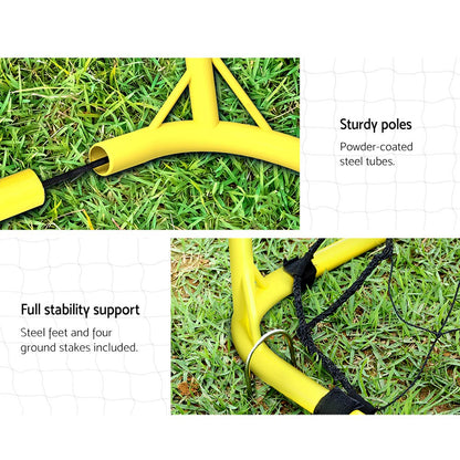 Everfit Portable Soccer Football Goal Net Kids Outdoor Training Sports-Sports &amp; Fitness &gt; Fitness Accessories-PEROZ Accessories