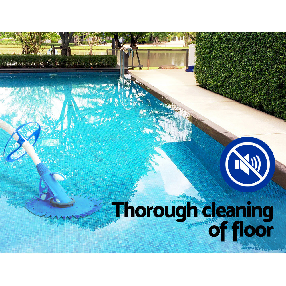 Aquabuddy Pool Cleaner Automatic Vacuum Swimming Floor Climb Wall Pool 10M Hose-Pool Cleaners-PEROZ Accessories