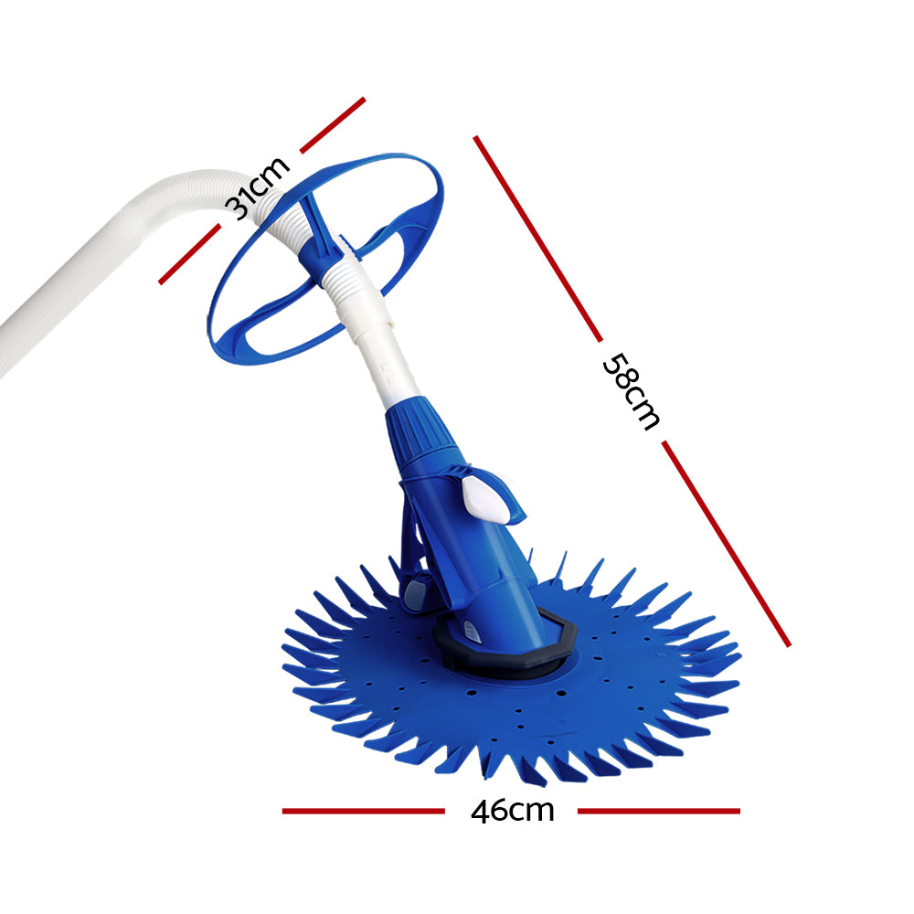 Aquabuddy Pool Cleaner Automatic Vacuum Floor Climb Swimming Wall Pool 10M Hose-Pool Cleaners-PEROZ Accessories