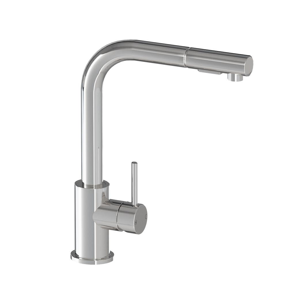 Shop Welba Kitchen Mixer Tap Pull Out Faucet Sink Basin Brass Swivel 2 Modes Chrome  | PEROZ Australia