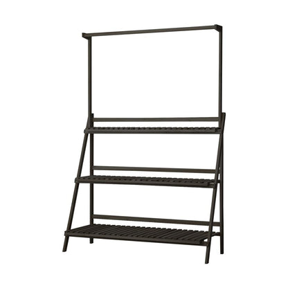 Livsip 3 Tier Plant Stand Indoor Outdoor Garden Planter Flower Pot Shelf Wooden-Plant Stand-PEROZ Accessories