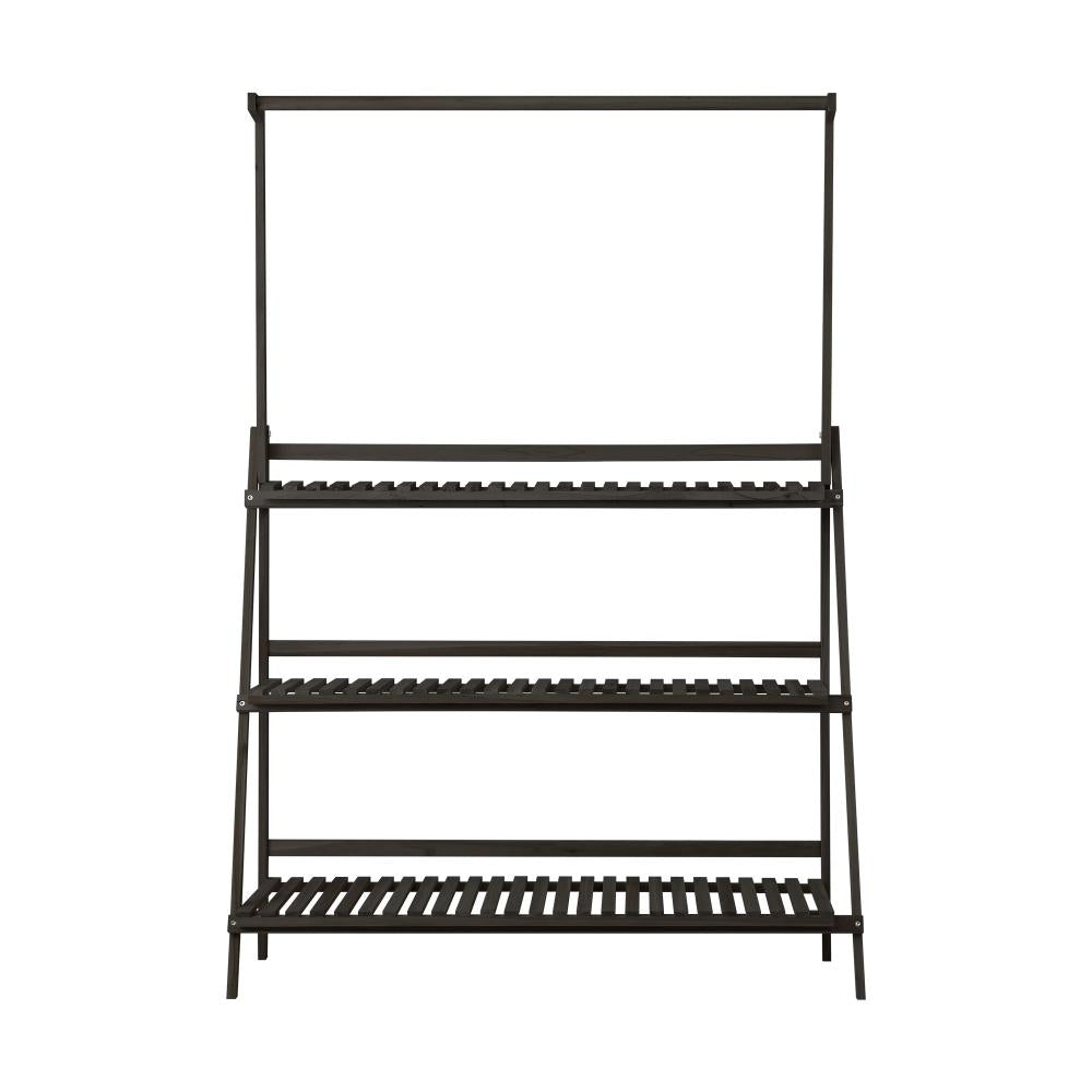 Livsip 3 Tier Plant Stand Indoor Outdoor Garden Planter Flower Pot Shelf Wooden-Plant Stand-PEROZ Accessories