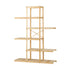 Livsip Bamboo Wood Plant Stand Flower Plants 6 Tiers Corner Display Shelves DIY-Plant Stand-PEROZ Accessories