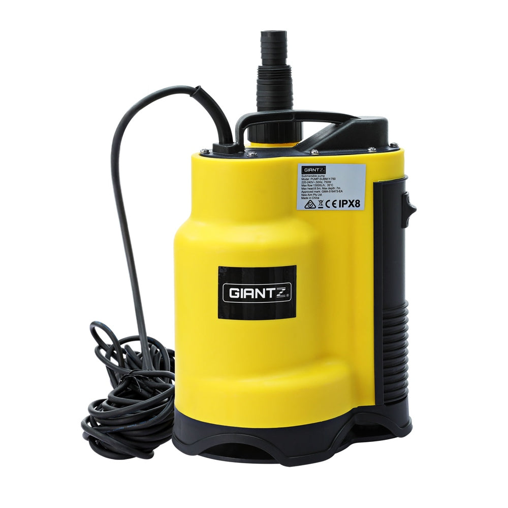 Giantz Garden Water Submersible Pump 400W Dirty Bore Sewerage Tank Well Steel-Tools &gt; Pumps-PEROZ Accessories