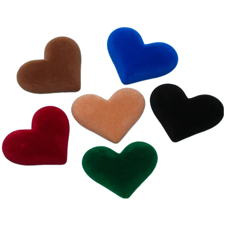 Anykidz Jibbitz Felled Face Big Heart 6pcs Shoe Charm Accessories Jeans Clogs Pendants Designer Ornament for Crocs-Shoe Accessories-PEROZ Accessories