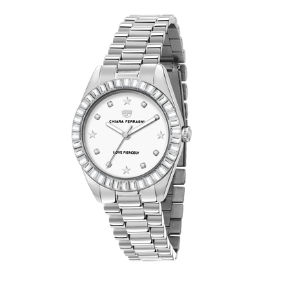 Chiara Ferragni Everyday Silver 34mm Watch-Watches-PEROZ Accessories