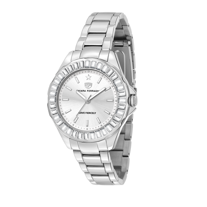 Chiara Ferragni Sport Silver 36mm Watch-Watches-PEROZ Accessories
