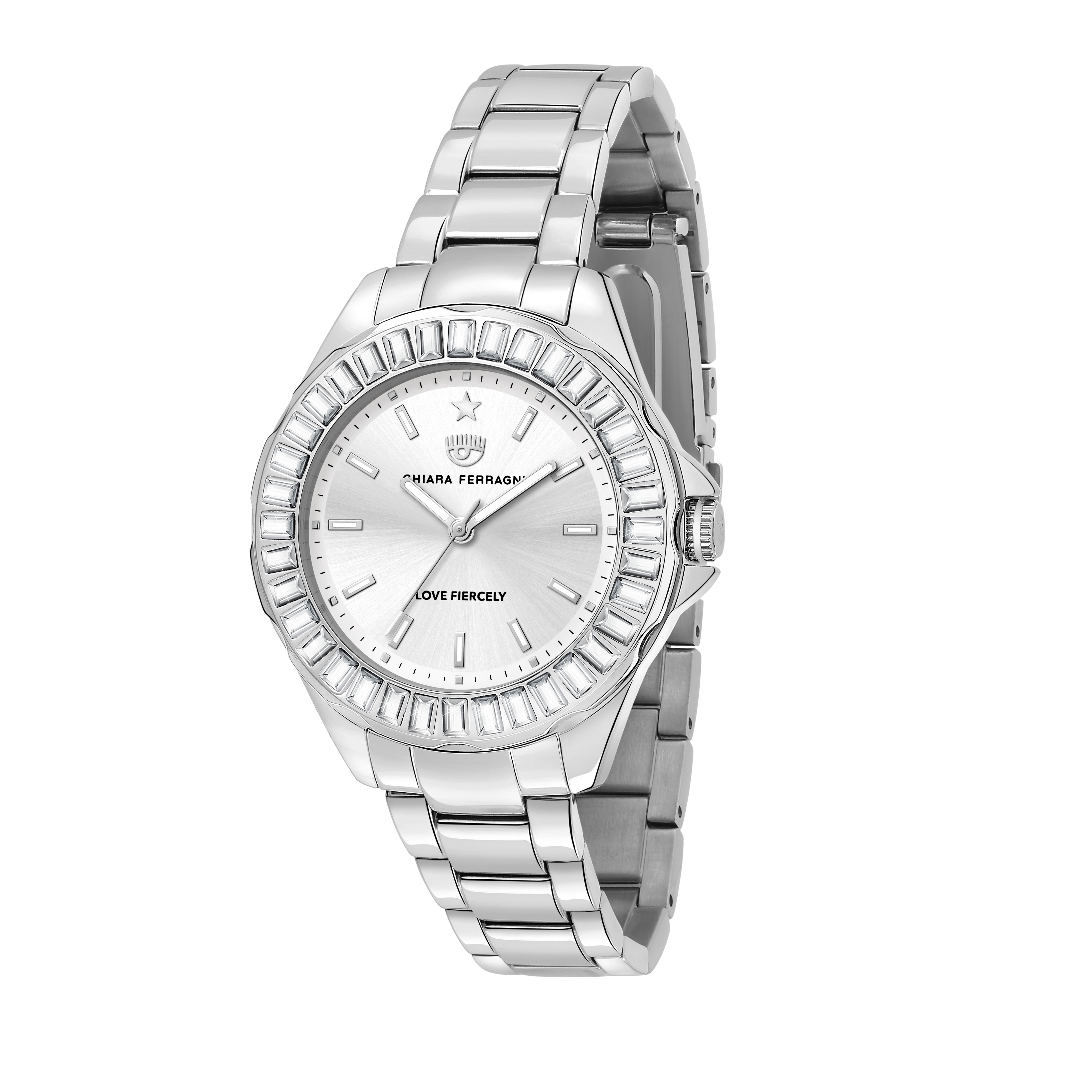 Chiara Ferragni Sport Silver 36mm Watch-Watches-PEROZ Accessories