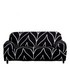 Anyhouz 4 Seater Sofa Cover Black Style and Protection For Living Room Sofa Chair Elastic Stretchable Slipcover-Slipcovers-PEROZ Accessories