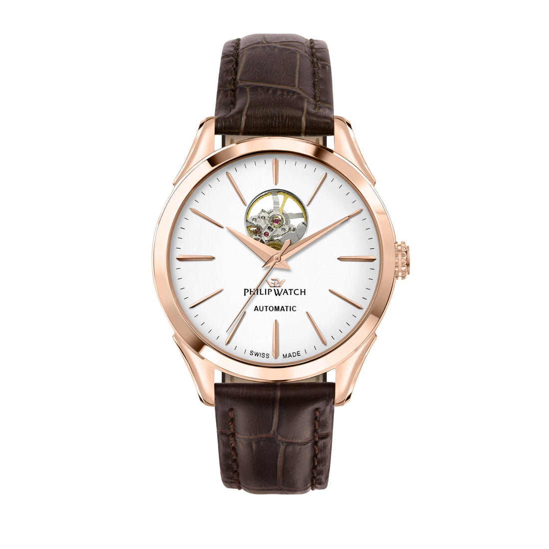 Philip Watch - Roma Automatic Rose Gold Men&