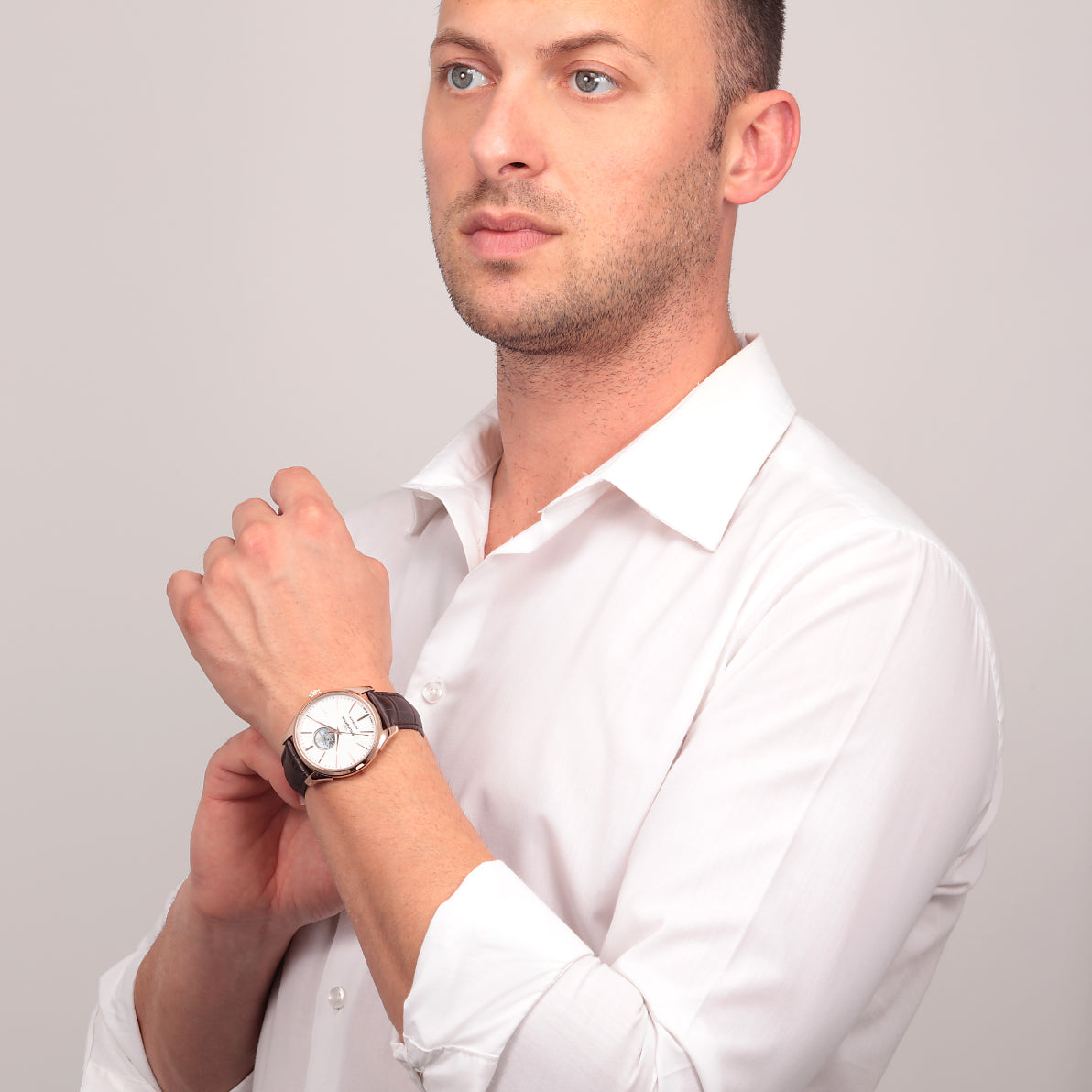 Philip Watch - Roma Automatic Rose Gold Men&
