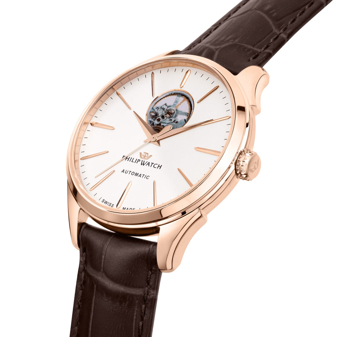 Philip Watch - Roma Automatic Rose Gold Men&