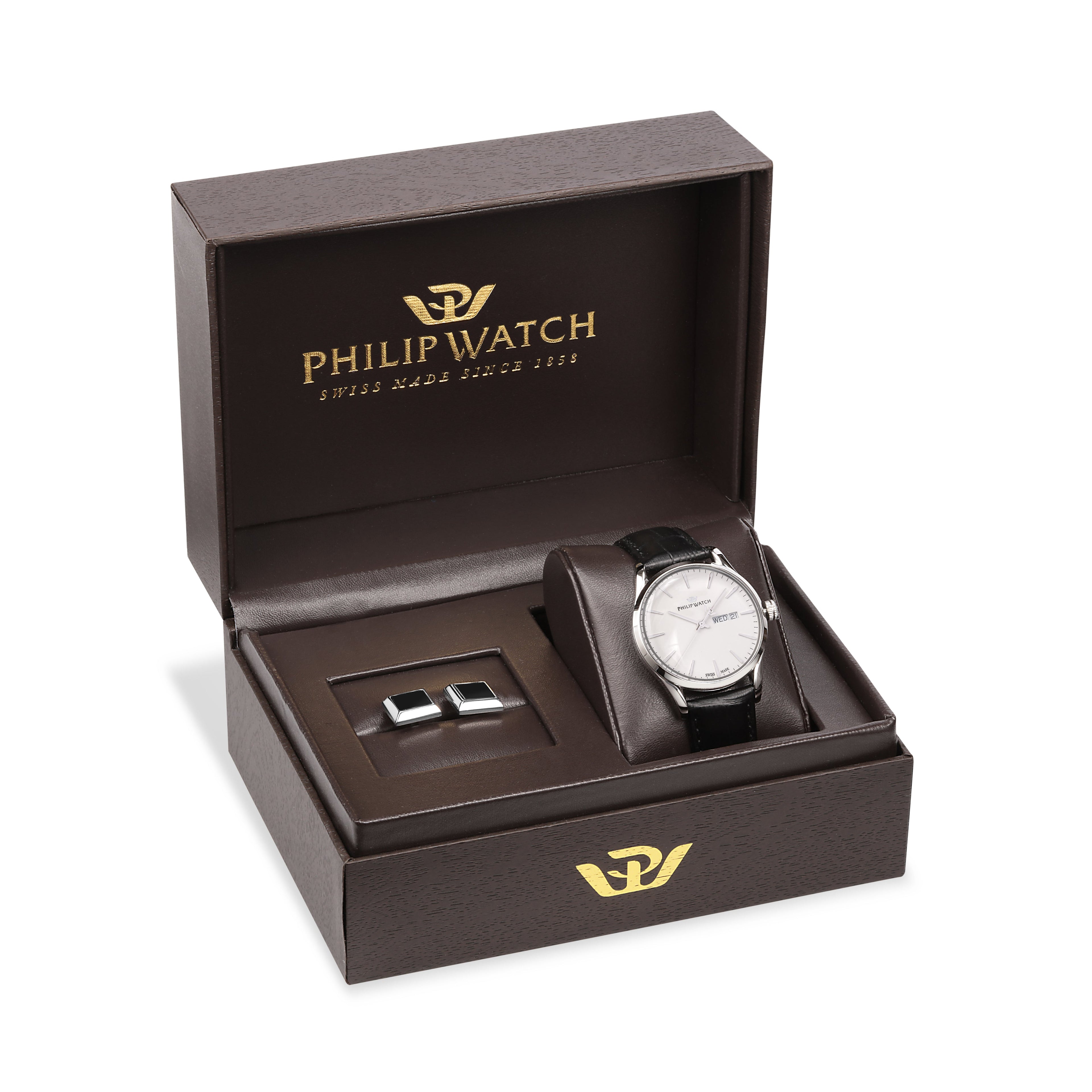 Philip Watch Sunray Collection Gift Set-Watches-PEROZ Accessories