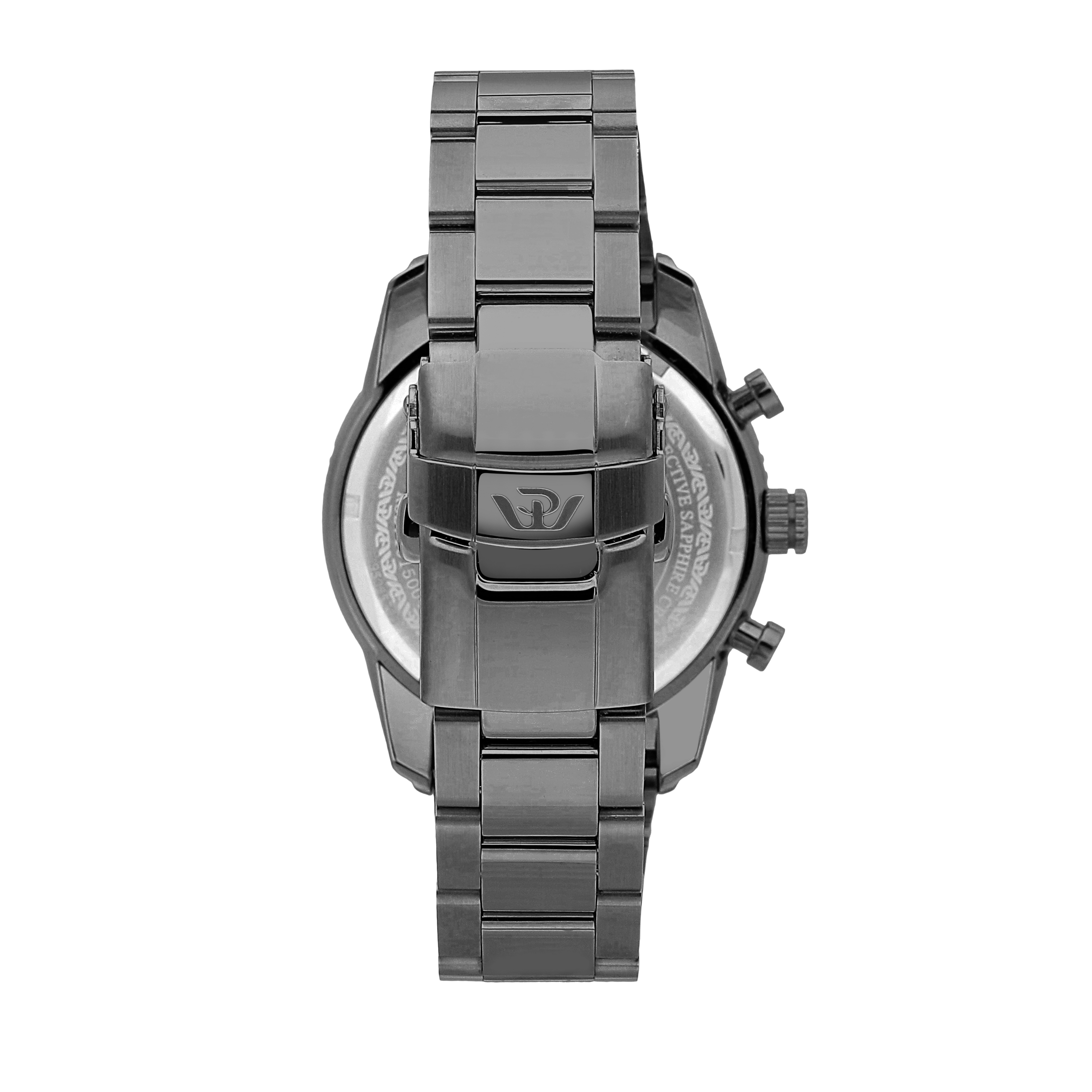 Philip Watch Champion Black 45mm Chronograph-Quartz Watches-PEROZ Accessories