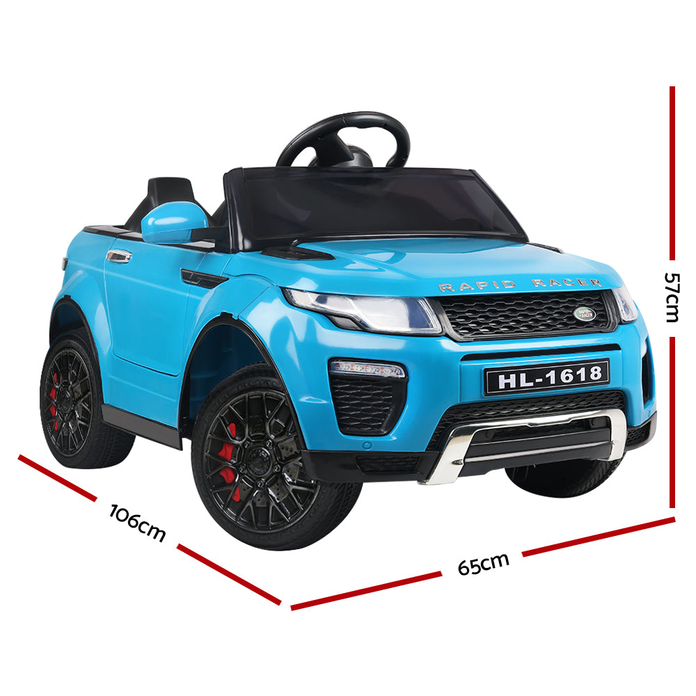 Rigo Ride On Car Toy Kids Electric Cars 12V Battery SUV Blue-Baby &amp; Kids &gt; Ride on Cars, Go-karts &amp; Bikes-PEROZ Accessories