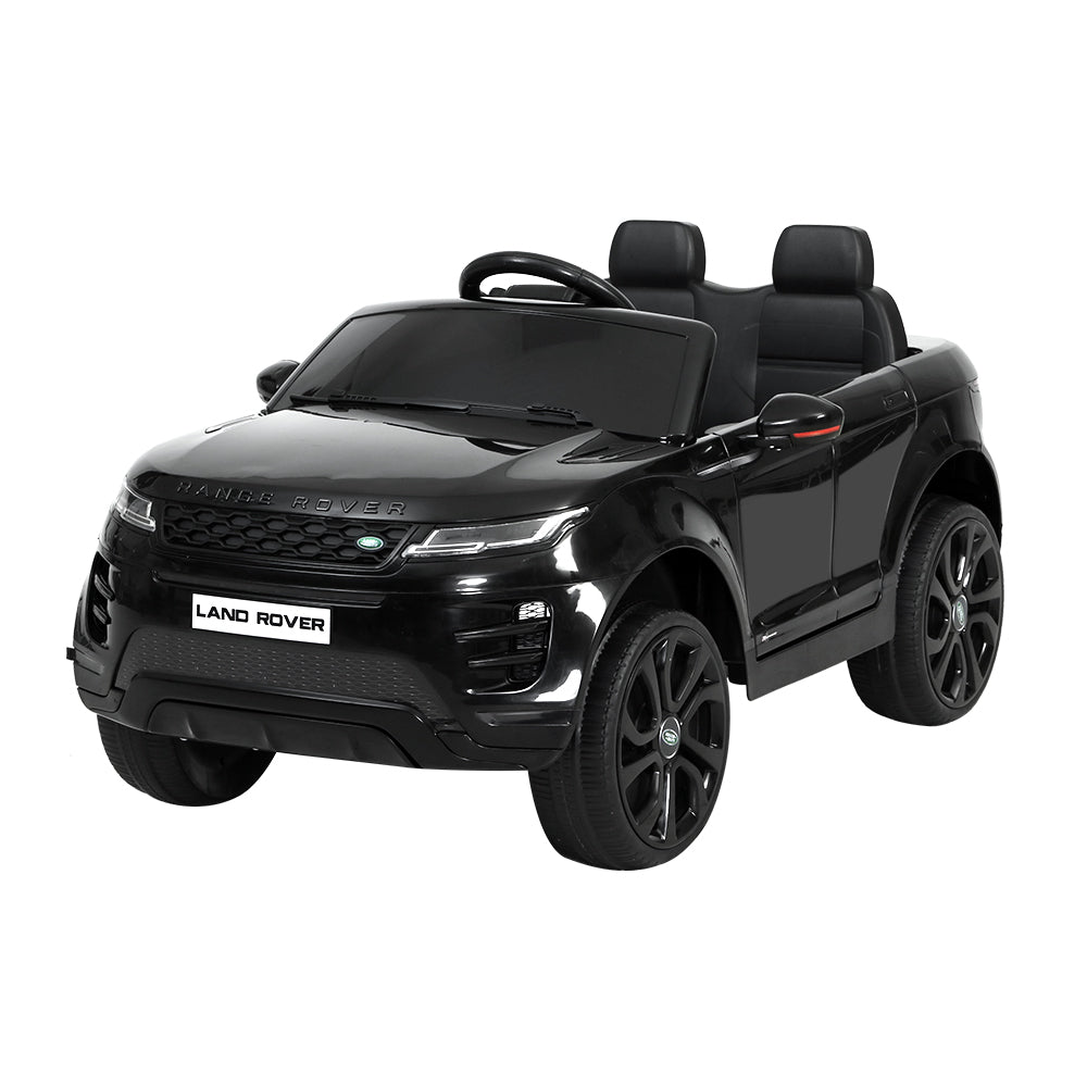 Kids Ride On Car Licensed Land Rover 12V Electric Car Toys Battery Remote Black-Baby &amp; Kids &gt; Ride on Cars, Go-karts &amp; Bikes-PEROZ Accessories