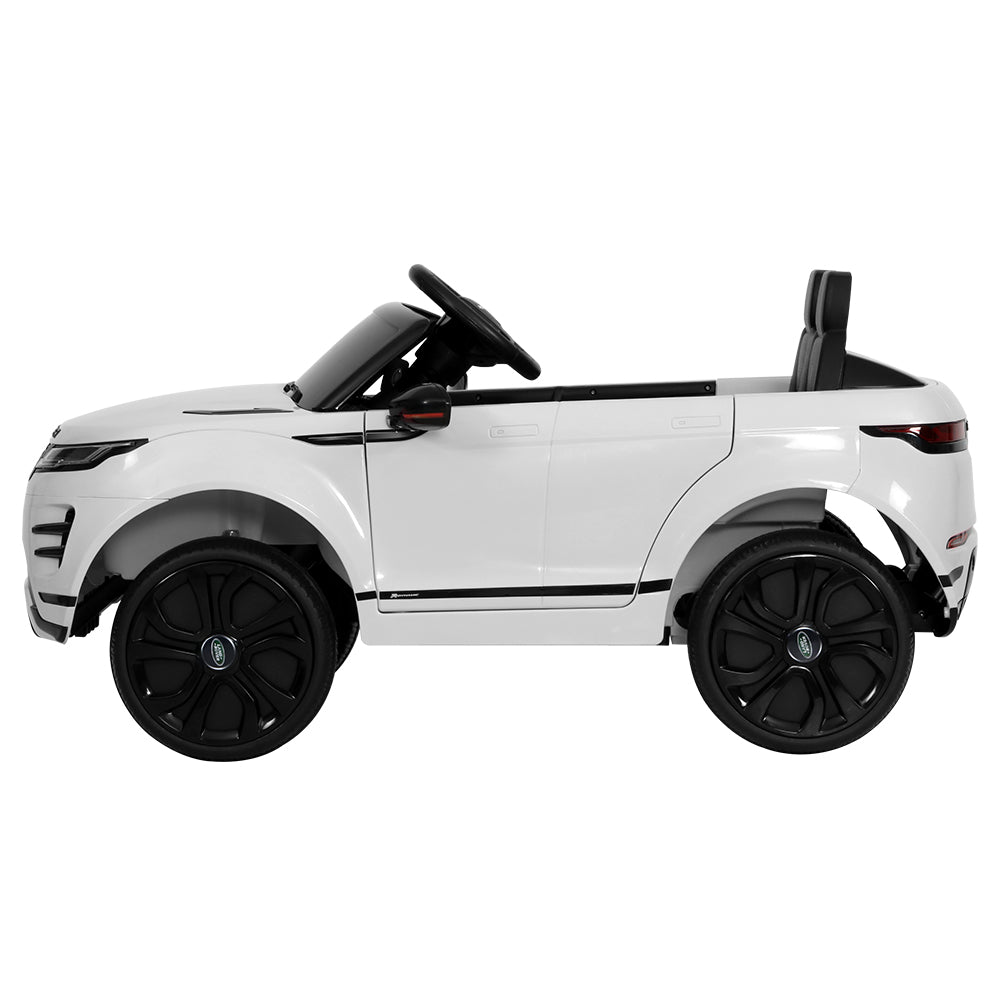 Kids Ride On Car Licensed Land Rover 12V Electric Car Toys Battery Remote White-Baby &amp; Kids &gt; Ride on Cars, Go-karts &amp; Bikes-PEROZ Accessories