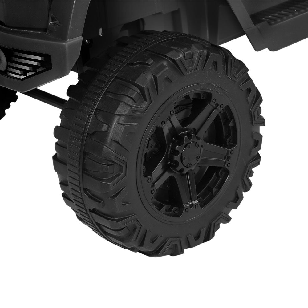 Rigo Kids Ride On Car Electric 12V Car Toys Jeep Battery Remote Control Black-Baby &amp; Kids &gt; Ride on Cars, Go-karts &amp; Bikes-PEROZ Accessories