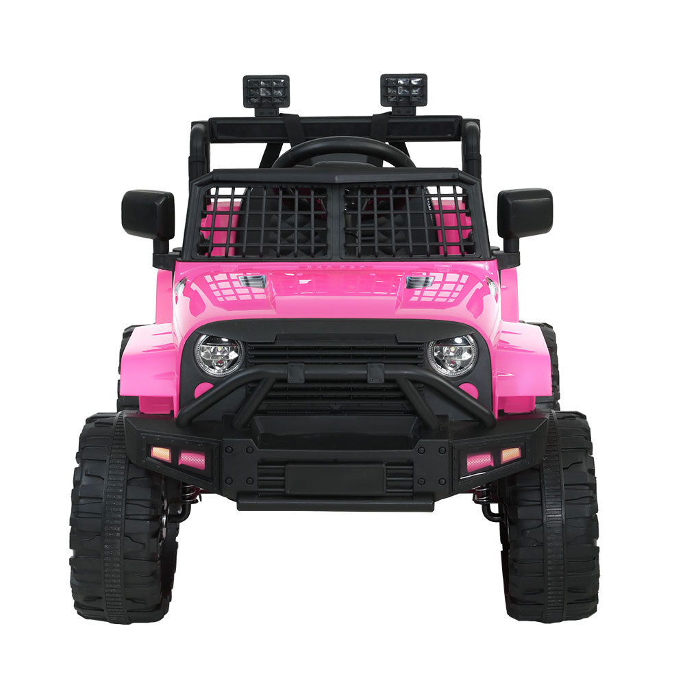 Rigo Kids Ride On Car Electric 12V Car Toys Jeep Battery Remote Control Pink-Baby &amp; Kids &gt; Ride on Cars, Go-karts &amp; Bikes-PEROZ Accessories