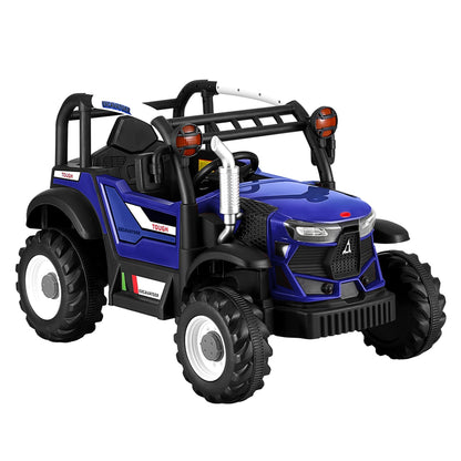 Rigo Kids Electric Ride On Car Off Road Jeep Remote 12V Blue-Baby &amp; Kids &gt; Ride on Cars, Go-karts &amp; Bikes-PEROZ Accessories